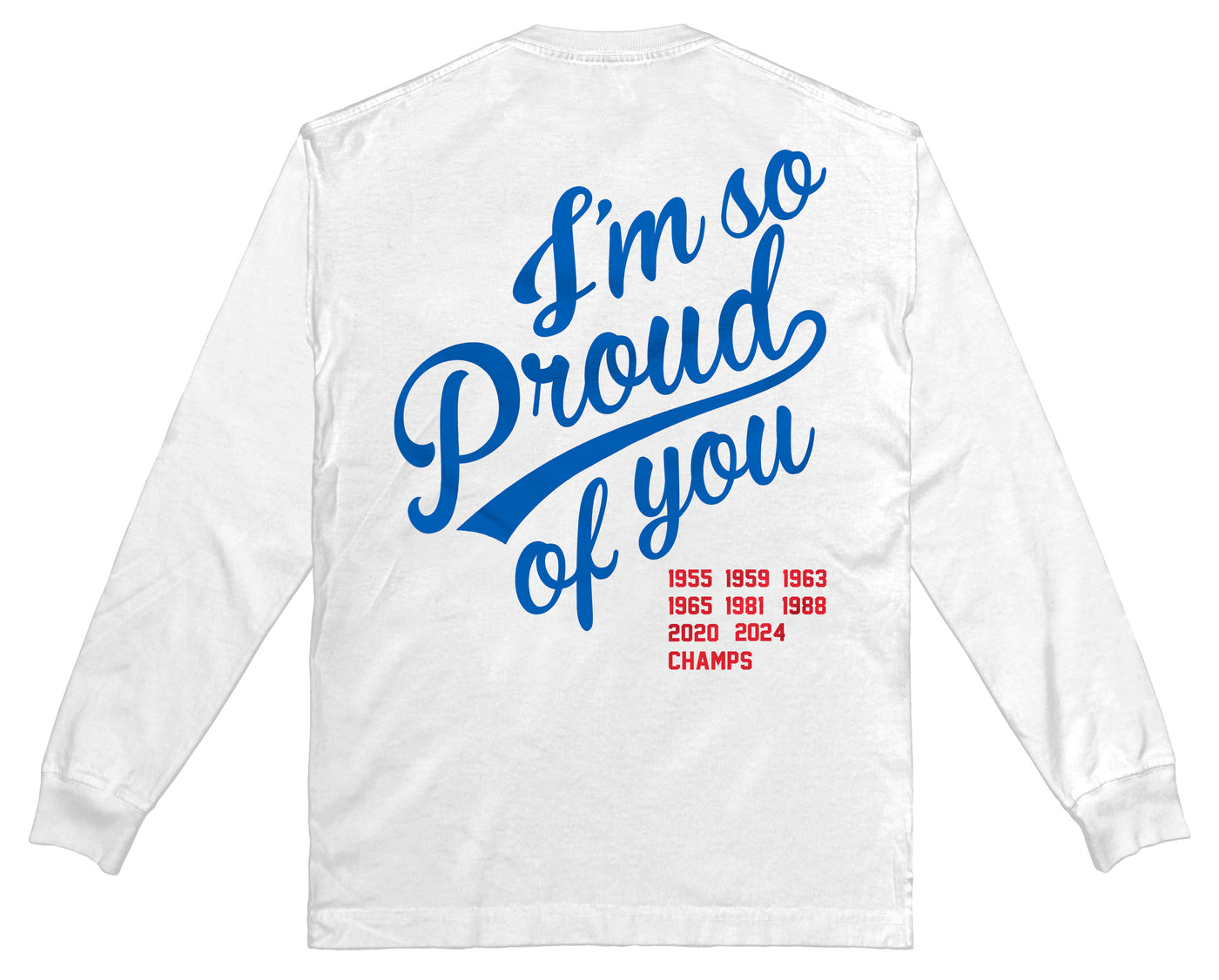 엘A Pride - LS-Shirt (White)