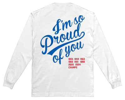 엘A Pride - LS-Shirt (White)