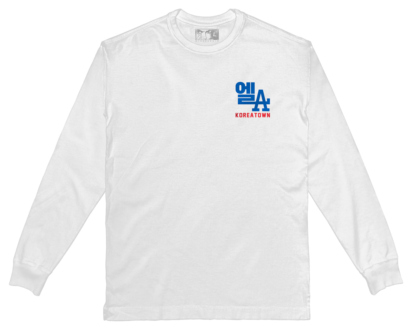 엘A Pride - LS-Shirt (White)