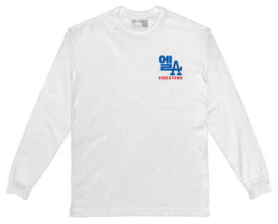 엘A Pride - LS-Shirt (White)