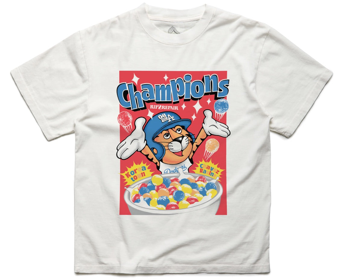 CHAMPIONS- T-Shirt (White)